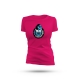 KSW Icefighters - Frauen Logo T-Shirt - magenta - Gr: XS