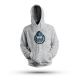KSW Icefighters - Hoodie - Logo - grey - Gr: S